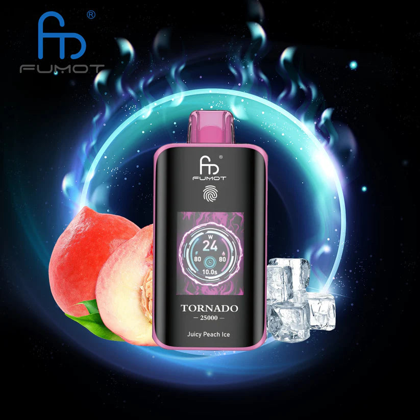 Randm Tornado Vape 25000 Juicy Peach Ice 🍑🧊