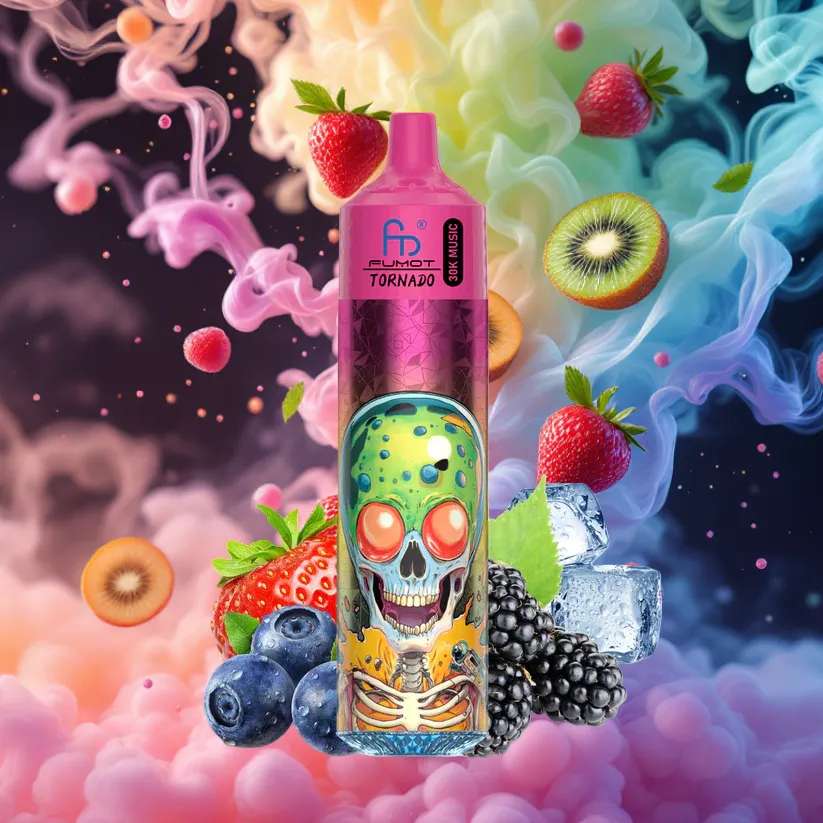 Randm Tornado Vape 30000 Blue Razz Ice 🧊
