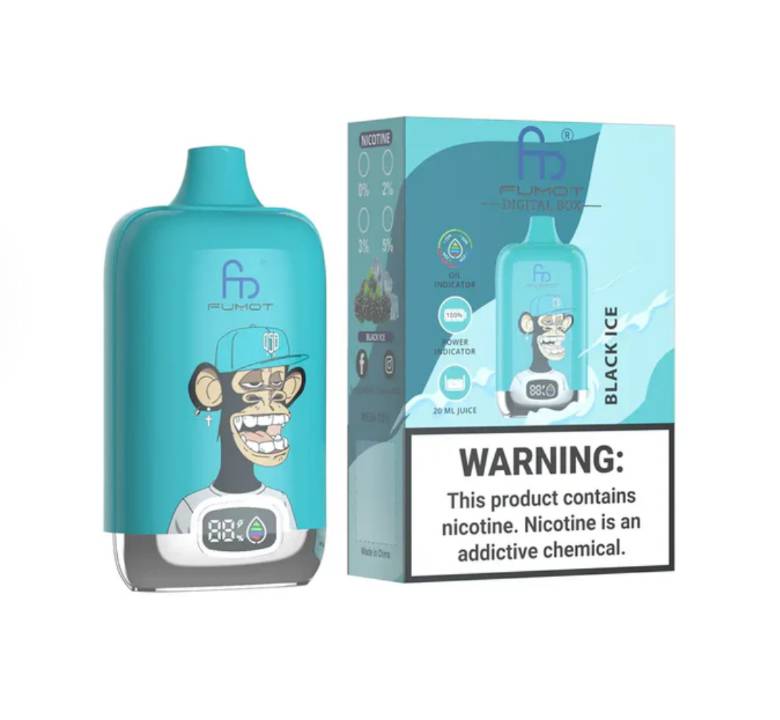 Randm Digital Box 12000 Black Ice 🖤🧊