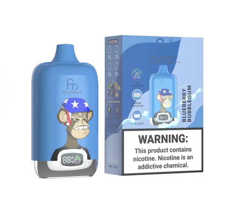 Randm Digital Box 12000 Blueberry Bubblegum 🫐🍬