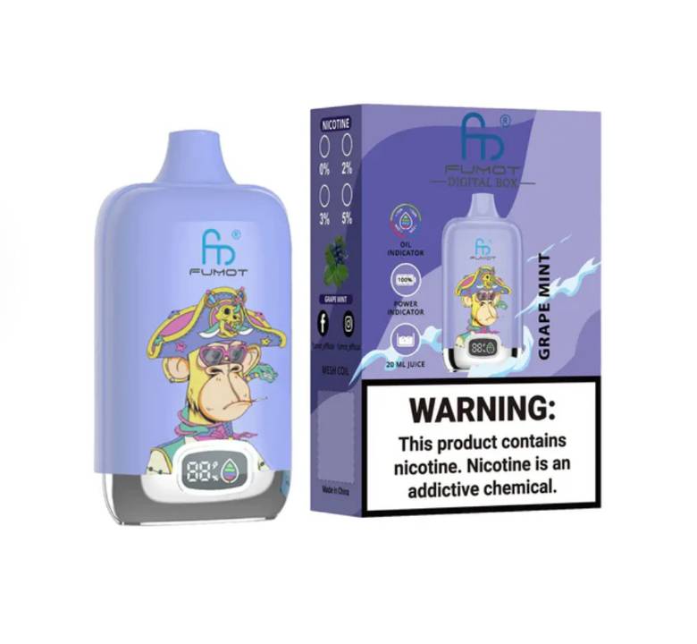 Randm Digital Box 12000 Grape Mint 🍇🌿