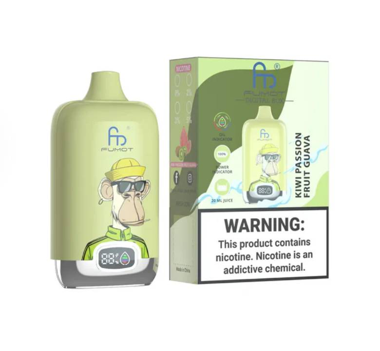 Randm Digital Box 12000 Kiwi Passionfruit Guava 🥝🌴