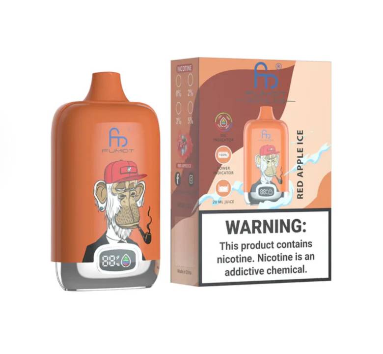 Randm Digital Box 12000 Red Apple Ice 🍎🧊