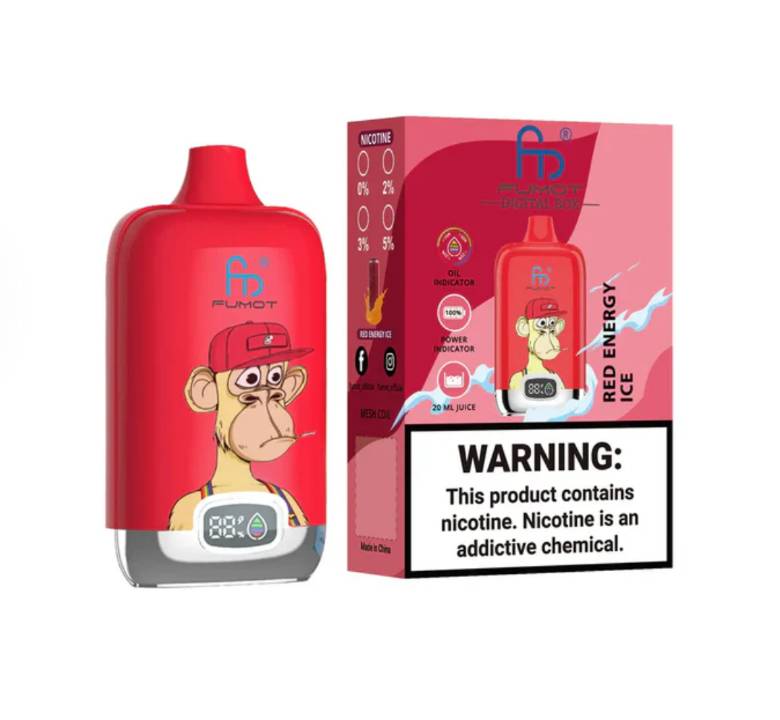 Randm Digital Box 12000 Red Energy Ice 🐉🧊