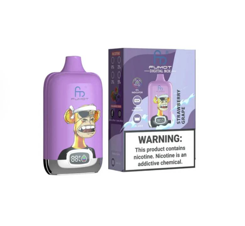 Randm Digital Box 12000 Strawberry Grape 🍓🍇