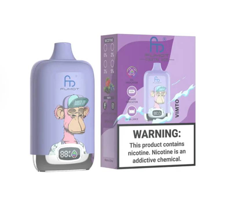 Randm Digital Box 12000 Vimto 🍇🥤✨