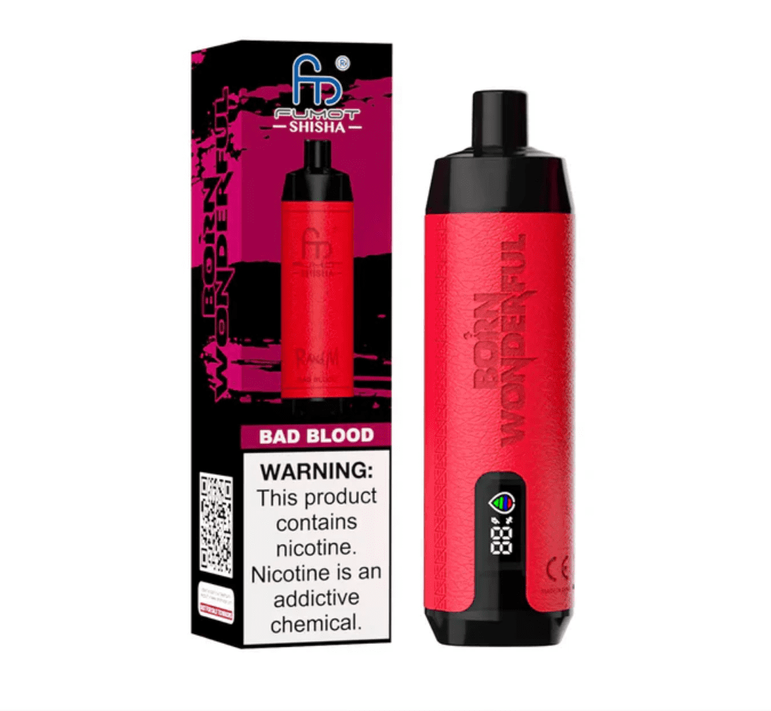 Randm Shisha Vape 10000 Bad Blood 🫐🧊🍃