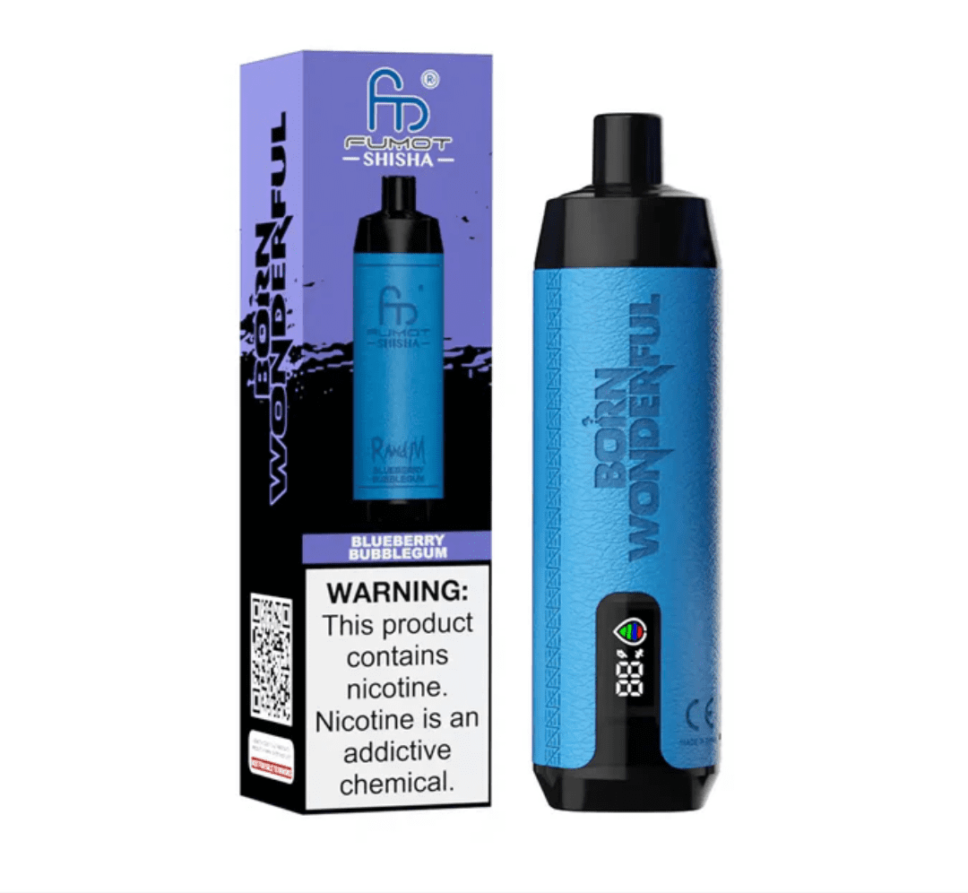 Randm Shisha Vape 10000 Blueberry Bubblegum 🫐🍬