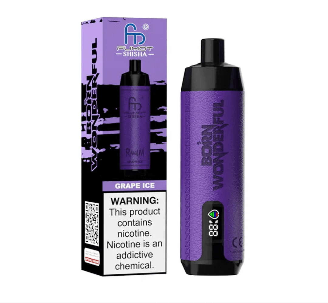 Randm Shisha Vape 10000 Grape Ice 🍇🧊