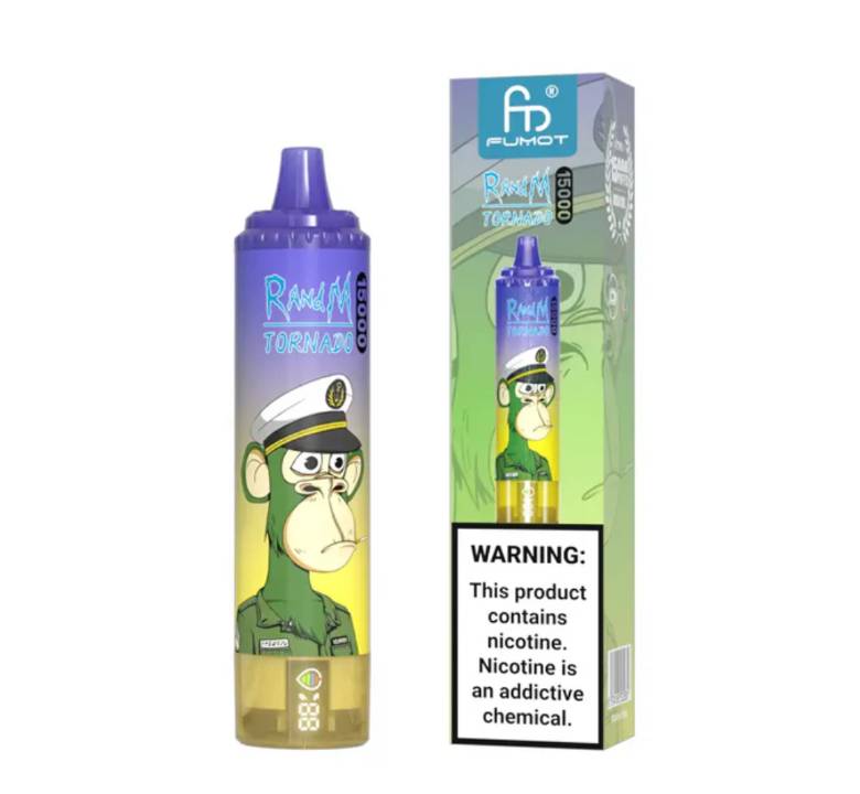 Randm Tornado Vape 15000 Blueberry Pomegranate 🫐