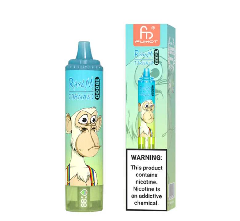Randm Tornado Vape 15000 Ice Pop 🍒🧊🫐