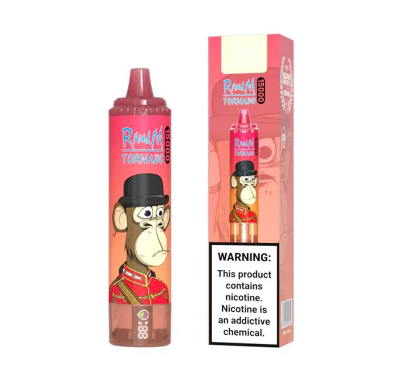 Randm Tornado Vape 15000 Red Energy Ice ⚡🧊