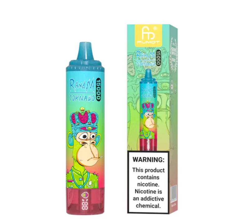 Randm Tornado Vape 15000 Strawberry Watermelon 🍓🍉🍋