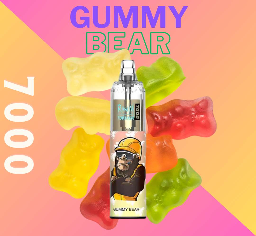 RandM Tornado Vape 7000 Gummy Bear 🧸