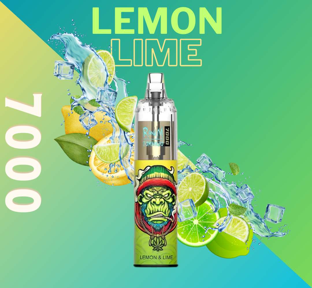 RandM Tornado Vape 7000 Lemon Lime 🍋