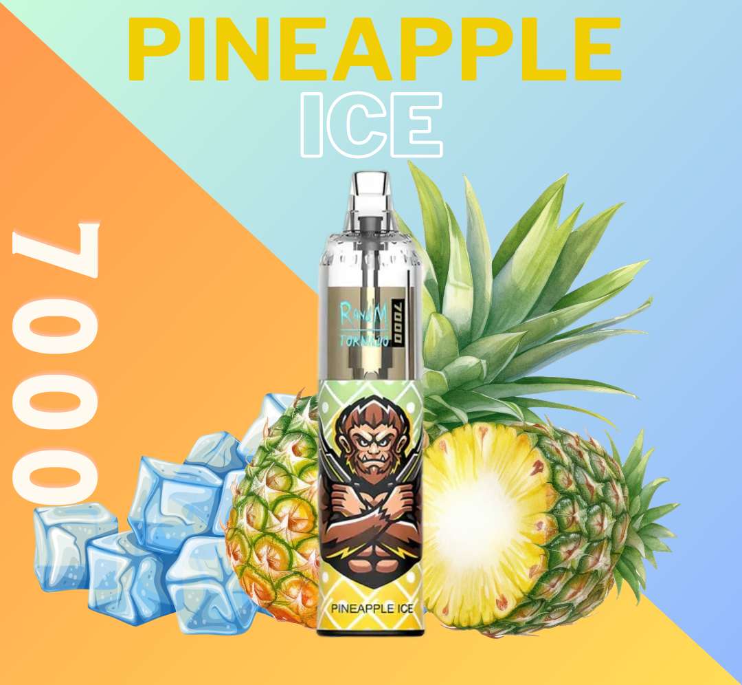 RandM Tornado Vape 7000 Pineapple Ice 🍍🧊