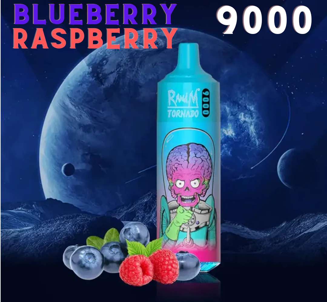 Randm Tornado Vape 9000 Blueberry Raspberry 🍇🧊