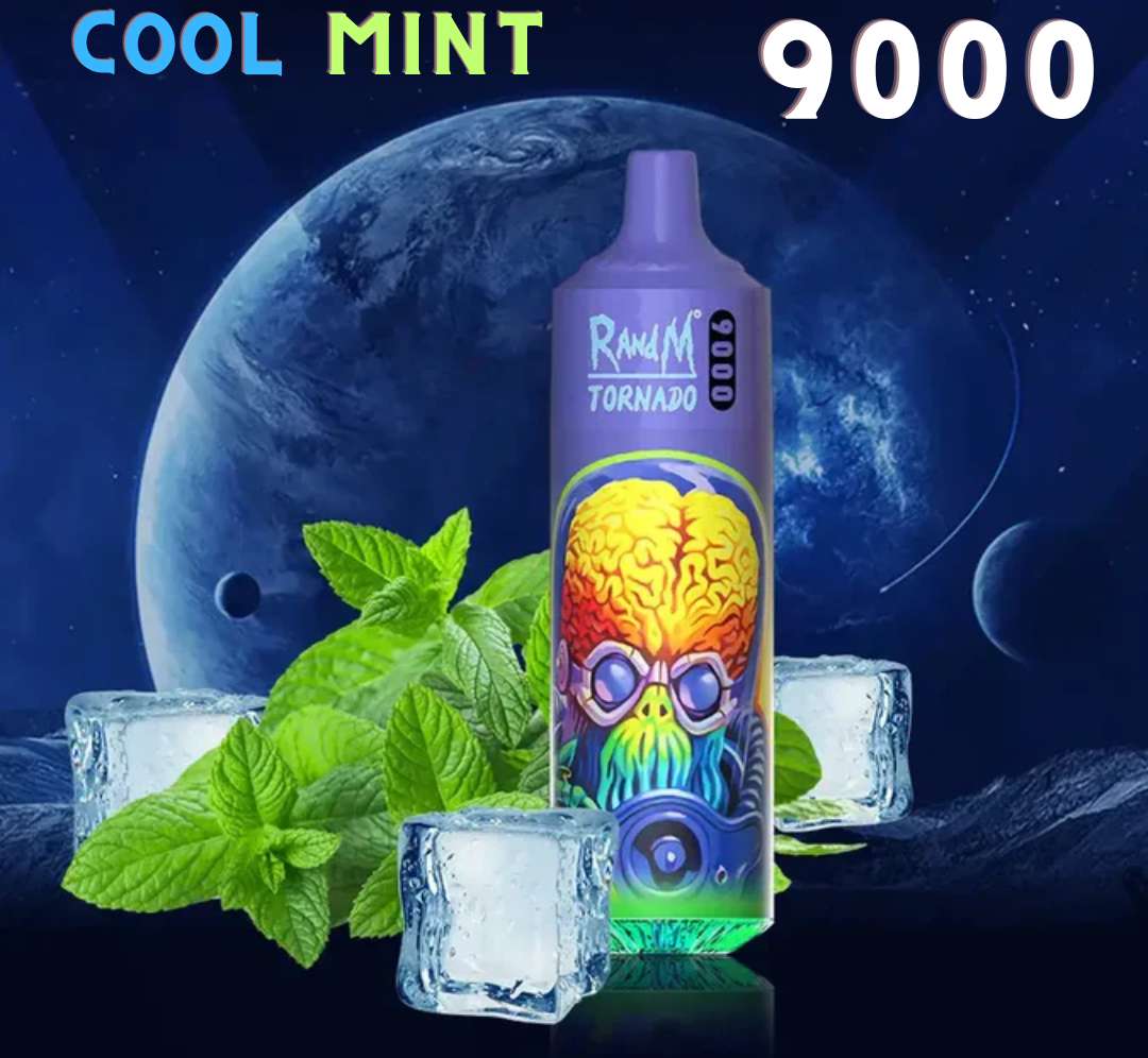 Randm Tornado Vape 9000 Cool Mint 🧊🍃