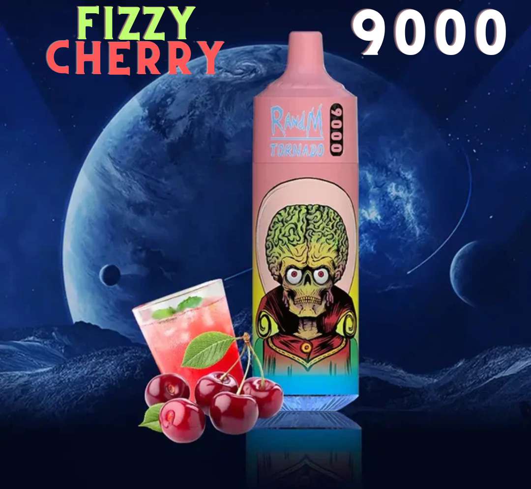Randm Tornado Vape 9000 Fizzy Cherry 🍒🍒