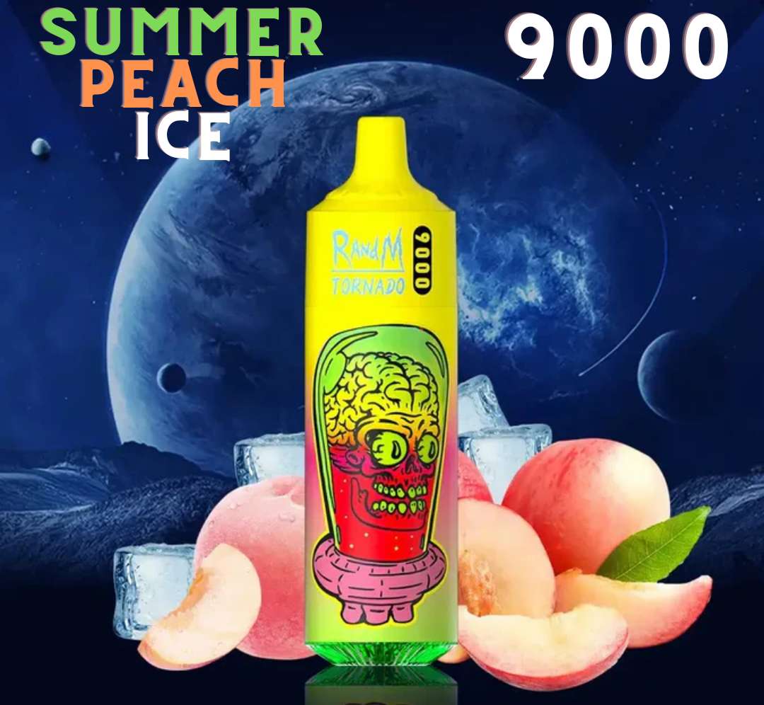 Randm Tornado Vape 9000 Summer Peach Ice ⭐
