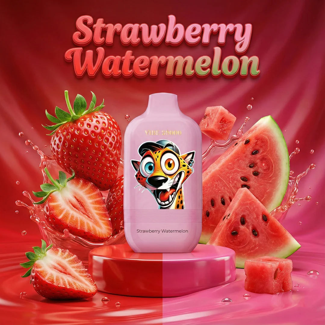 RandM Tornado Vibe 28000 Strawberry Watermelon