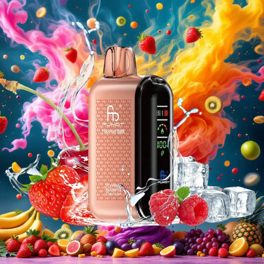 Randm Tornado Vape 20000 Strawberry Raspberry Cherry Ice 🍓🍒🧊