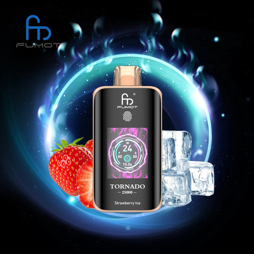 Randm Tornado Vape 25000 Strawberry Ice 🍓🧊