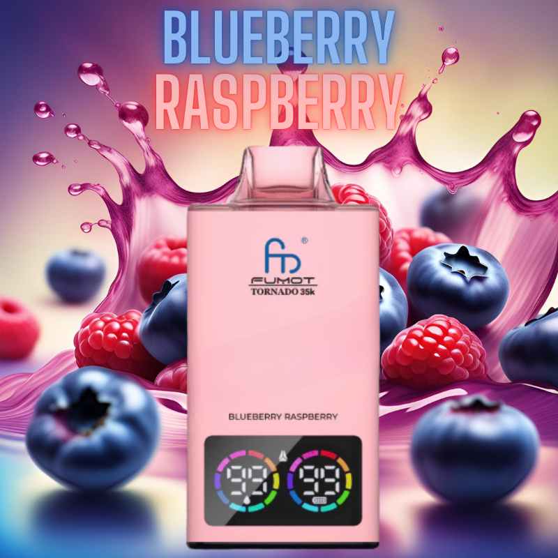 Randm Tornado Vape 35000 Blueberry Raspberry 🫐