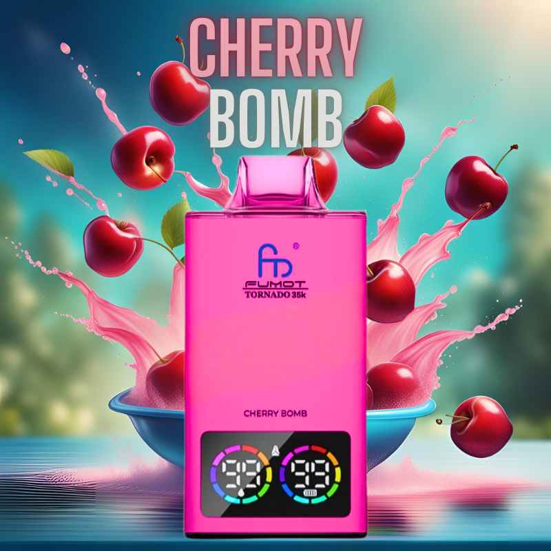 Randm Tornado Vape 35000 Cherry Bomb 🍒💥