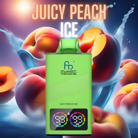 Randm Tornado Vape 35000 Juicy Peach Ice 🍑🧊