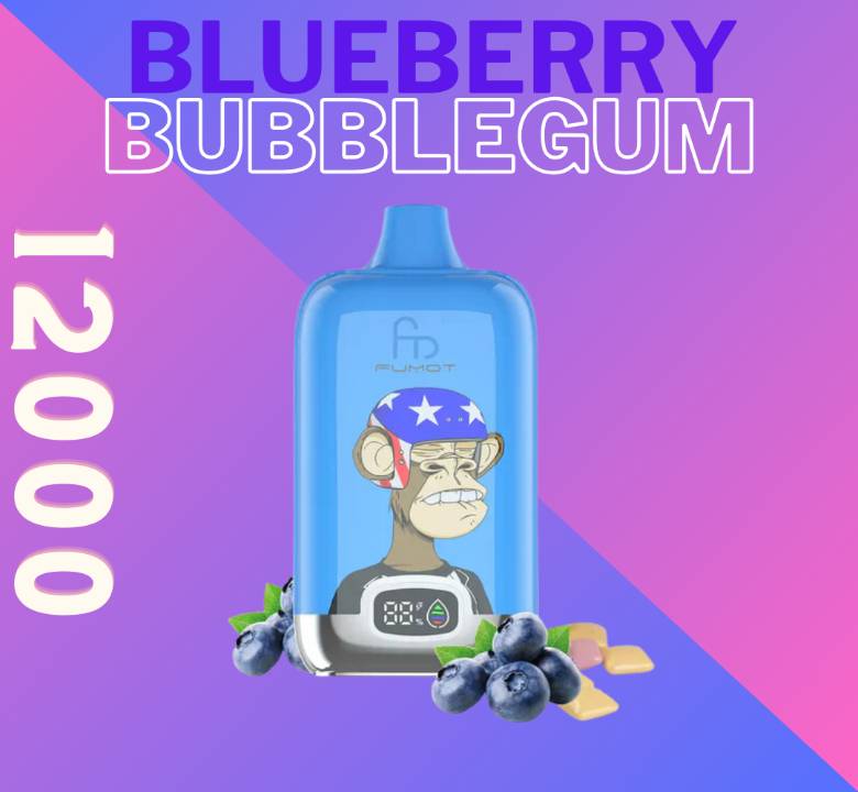 Randm Digital Box 12000 Blueberry Bubblegum 🫐🍬