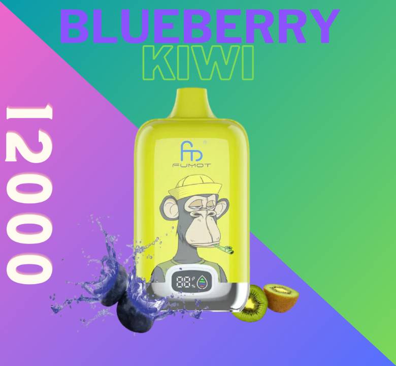 Randm Digital Box 12000 Blueberry Kiwi 🫐🥝