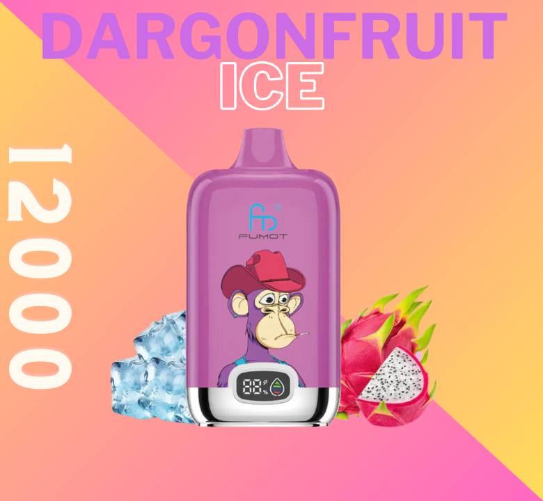 Randm Digital Box 12000 Dragonfruit Ice 🧊🐉