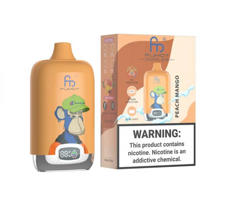 Randm Digital Box 12000 Peach Mango 🍑🥭