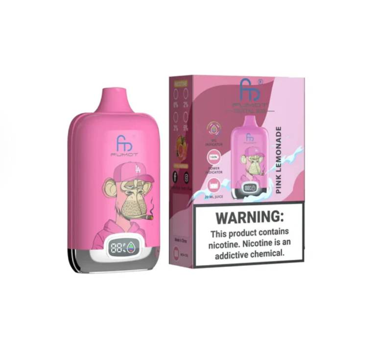 Randm Digital Box 12000 Pink Lemonade 💖🍋