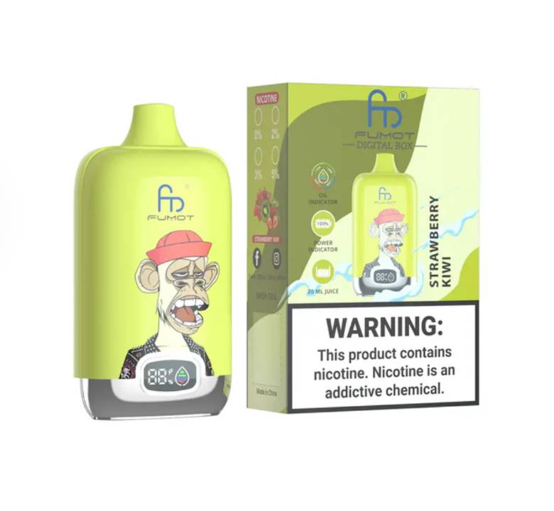 Randm Digital Box 12000 Strawberry Kiwi 🍓🥝