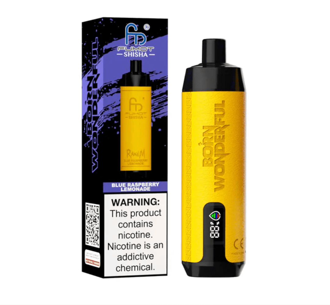 Randm Shisha Vape 10000 Blue Raspberry Lemonade 🍹🫐