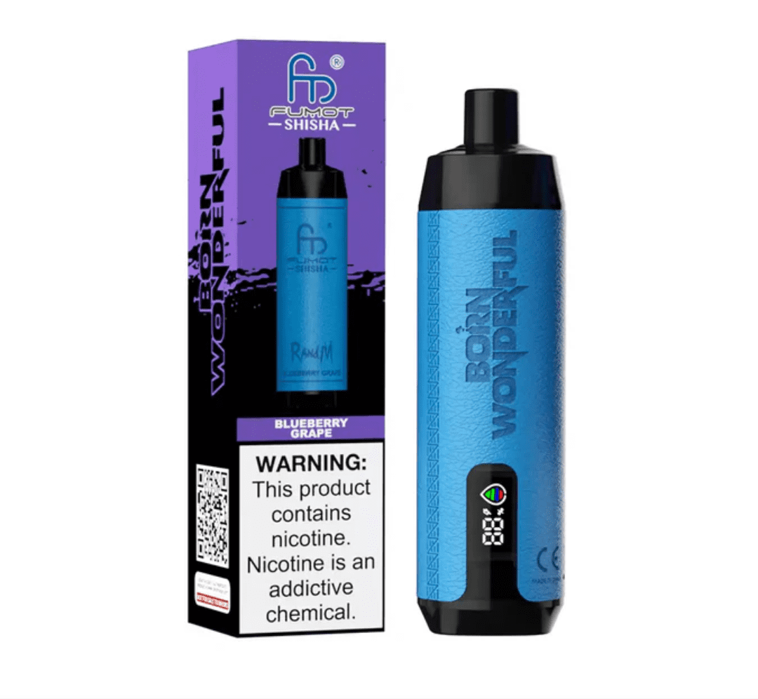 Randm Shisha Vape 10000 Blueberry Grape 🫐🍇