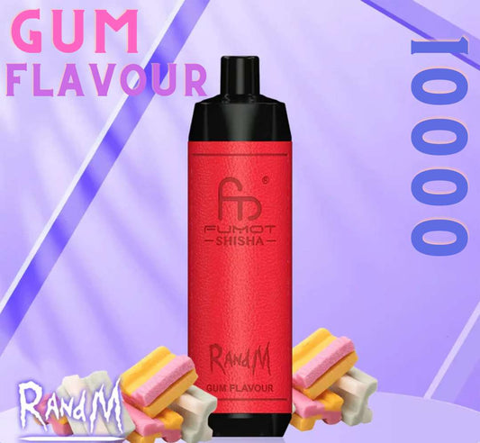 Randm Shisha Vape 10000 Gum Flavour 🍬