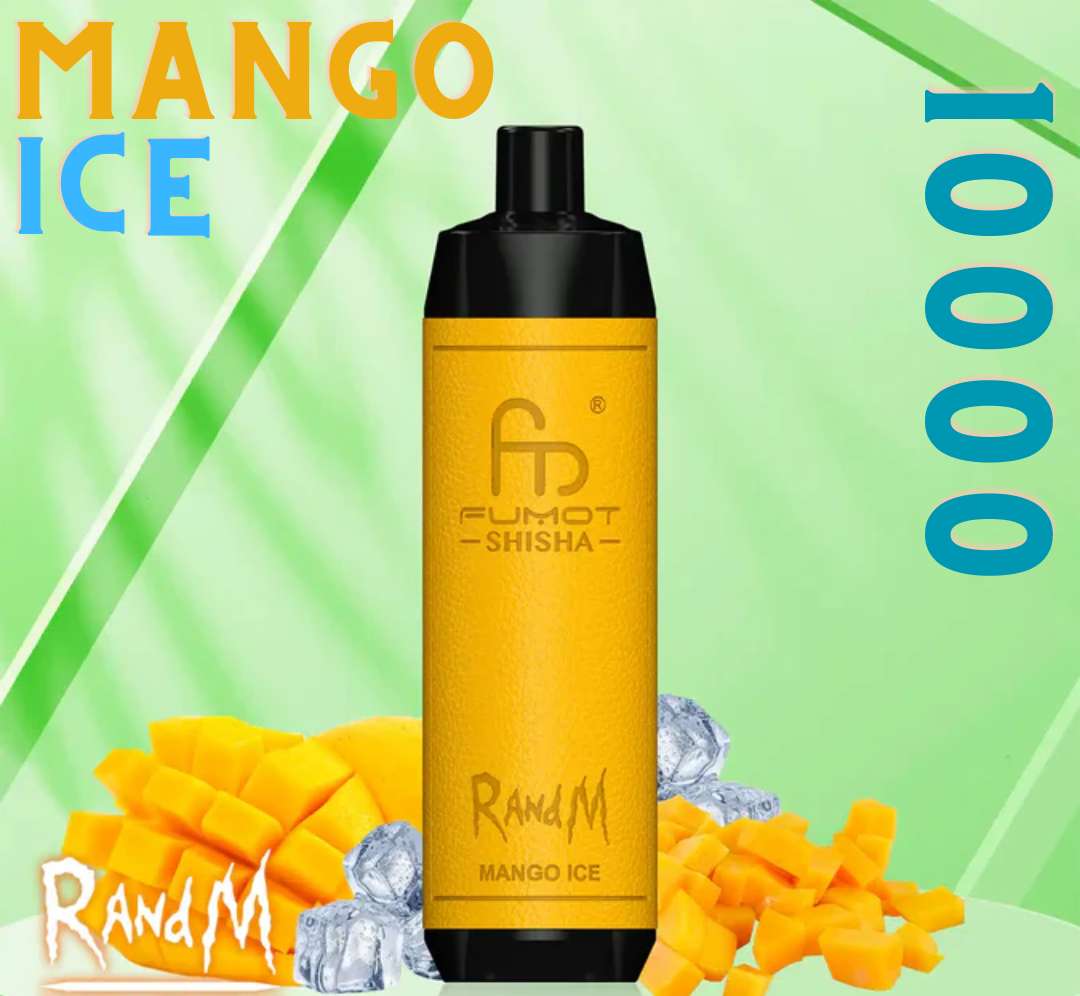 Randm Shisha Vape 10000 Mango Ice 🥭🧊