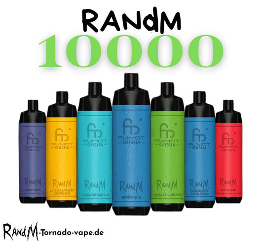 Randm Shisha Vape 10000 Blueberry Raspberry 🫐🍇