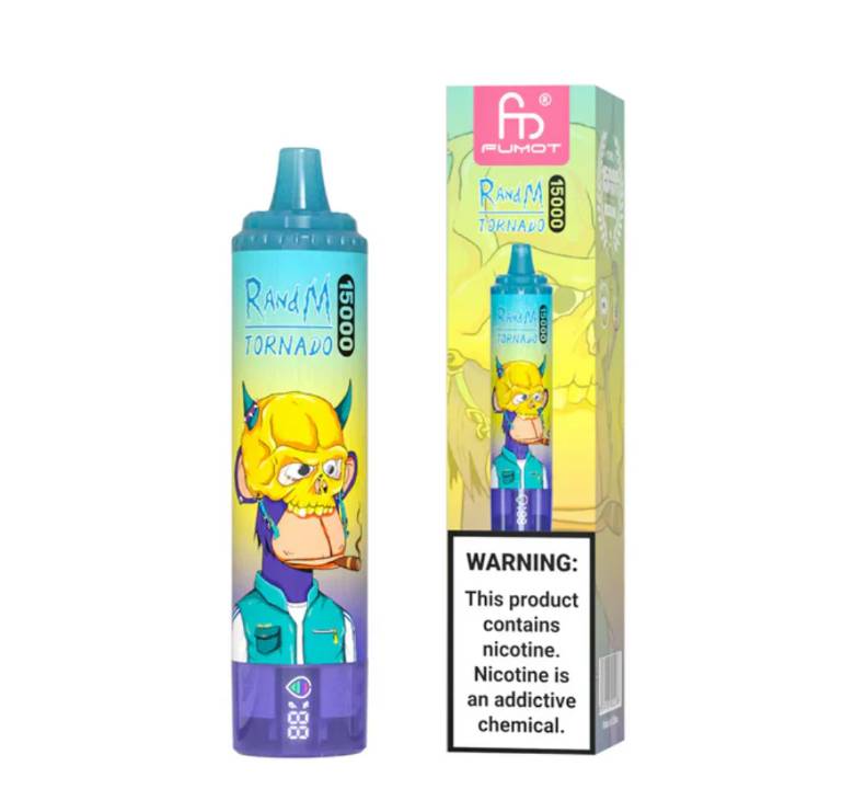 Randm Tornado Vape 15000 Grape Ice 🍇🧊