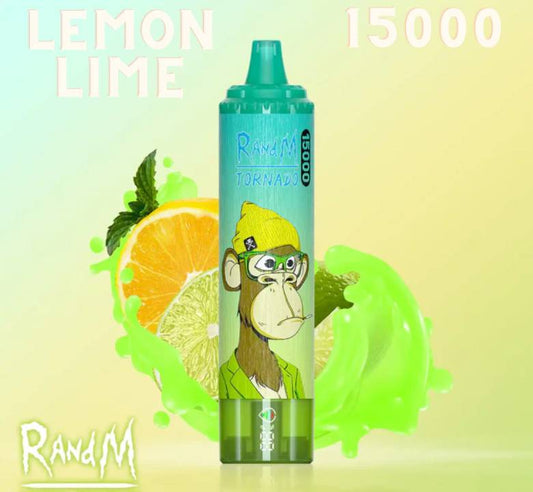 Randm Tornado Vape 15000 Lemon & Lime 🍋🍈