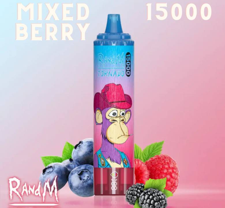Randm Tornado Vape 15000 Mixed Berries 🍒🫐🍓