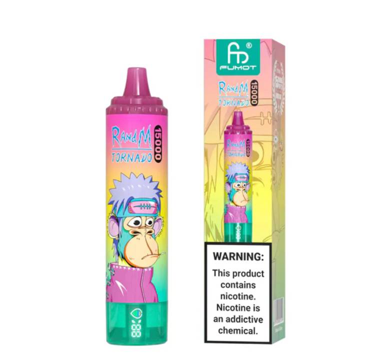 Randm Tornado Vape 15000 Strawberry Ice 🍓🧊