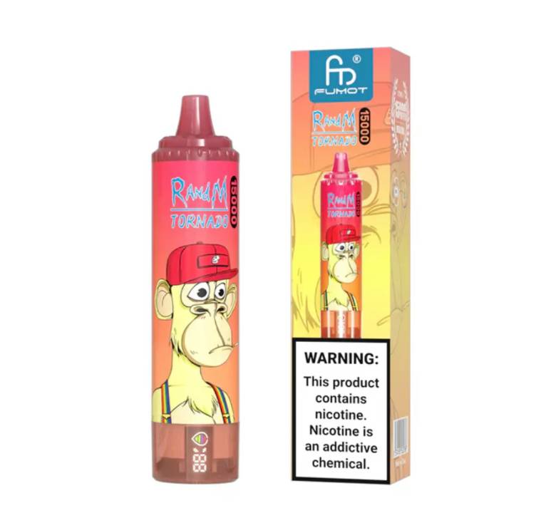Randm Tornado Vape 15000 Strawberry Red Bull 🍓⚡️