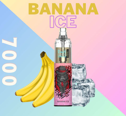 RandM Tornado Vape 7000 Banana Ice 🍌🧊
