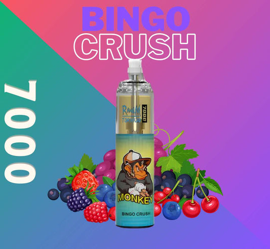 RandM Tornado Vape 7000 Bingo Crush 🥥🍍