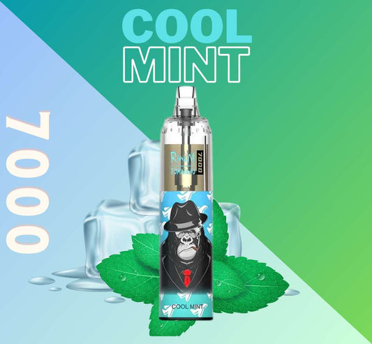 RandM Tornado Vape 7000 Cool Mint 🧊🍃