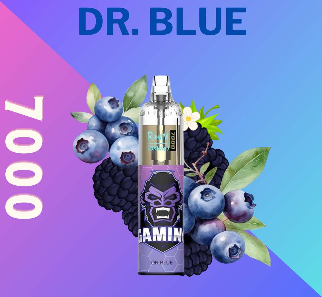RandM Tornado Vape 7000 Dr.Blue 🍇